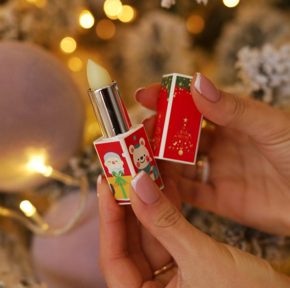 БАЛЬЗАМ ДЛЯ ГУБ НОВОРІЧНИЙ